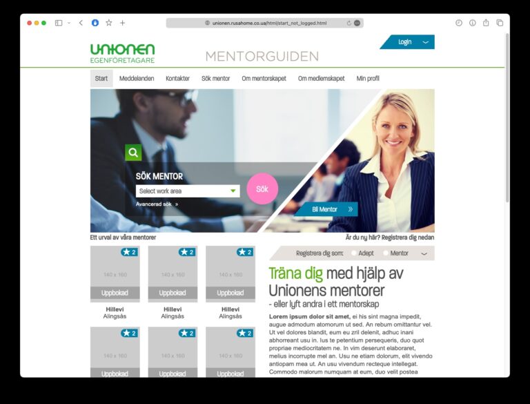 Homepage